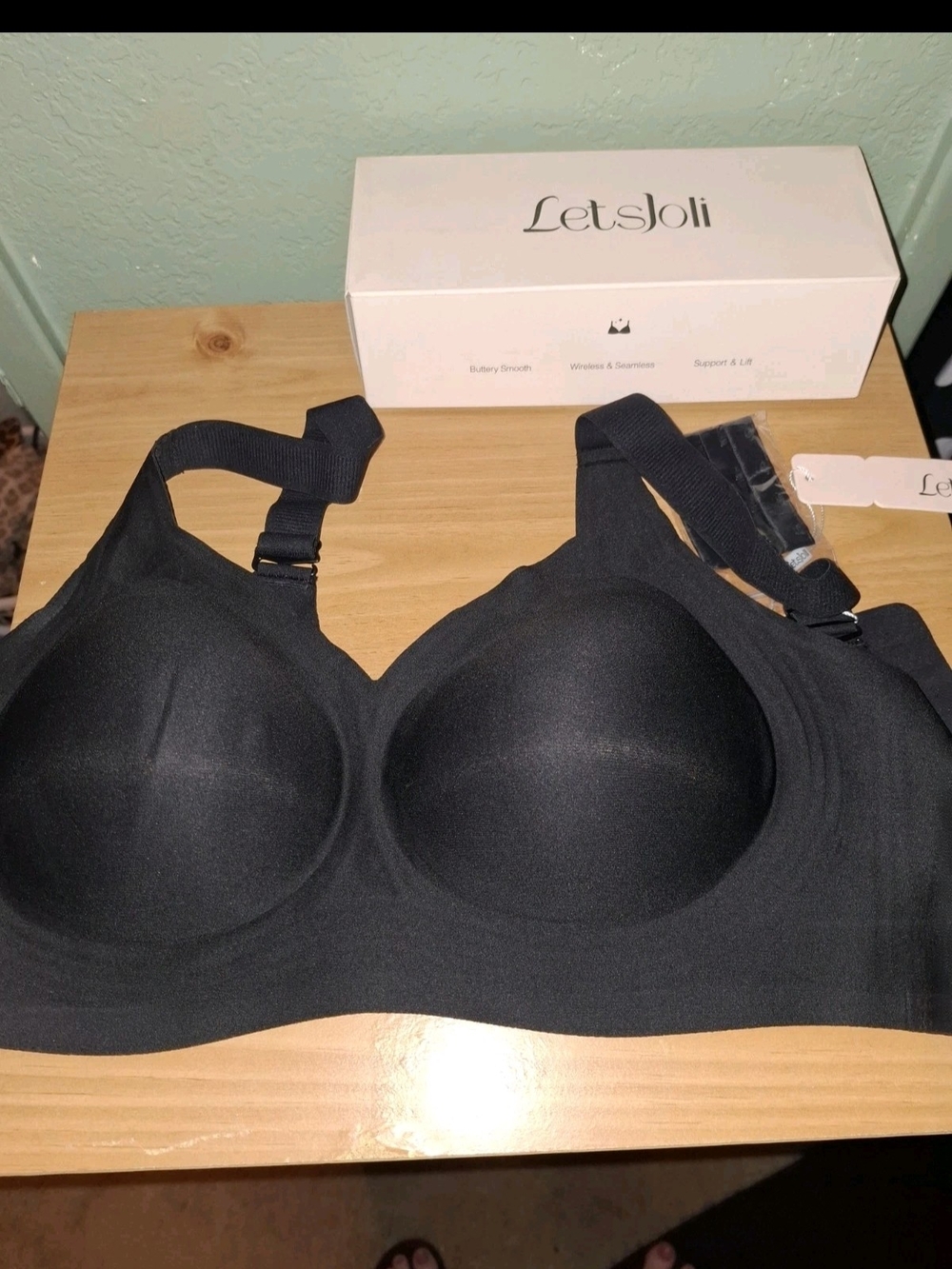 Letsjoli Buttery Smooth Push Up Bra Size L